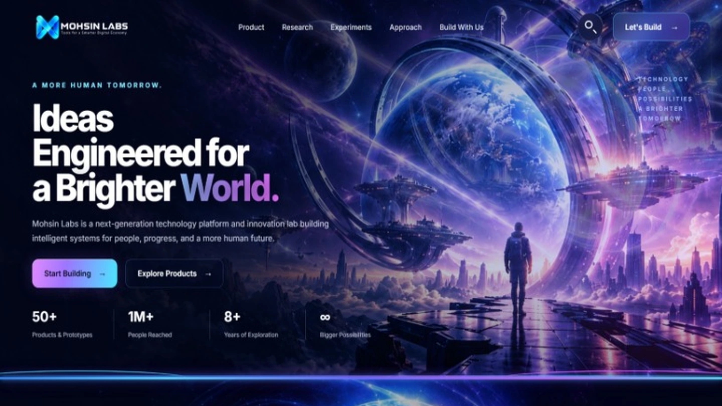 Mohsin Labs website