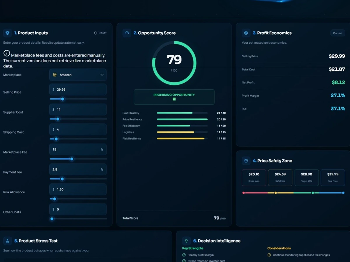 Product Opportunity Engine preview