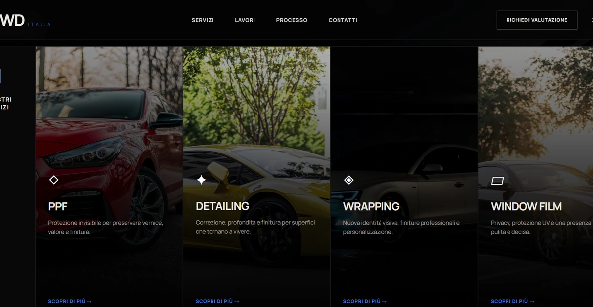 MWD Italia redesign concept